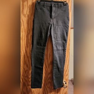 Old Navy Girls Black Jeggings Size 14